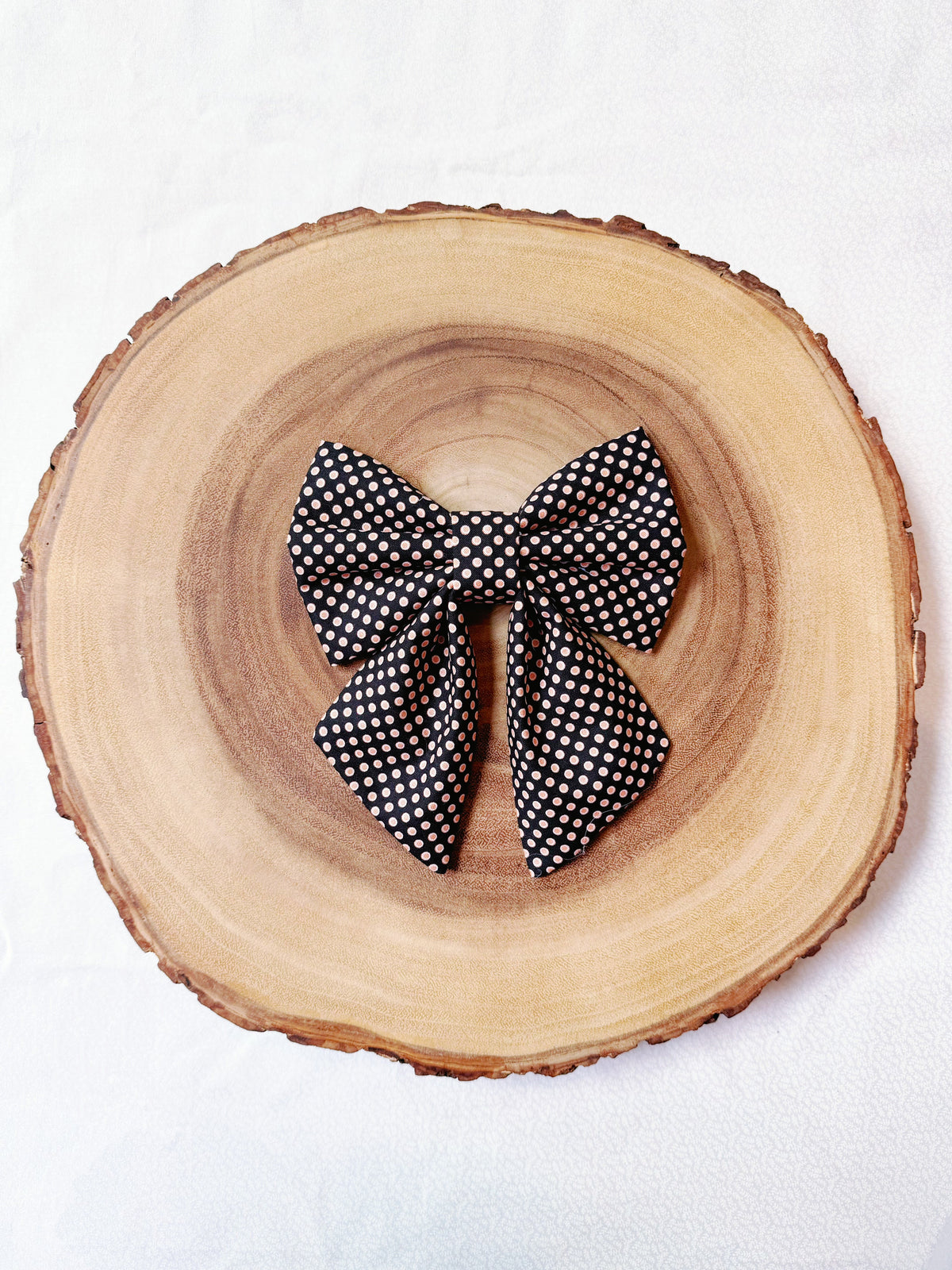 Halloween Polka Dots Bow