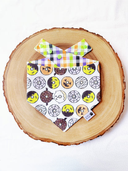 Monster Donuts and Plaid Bandana