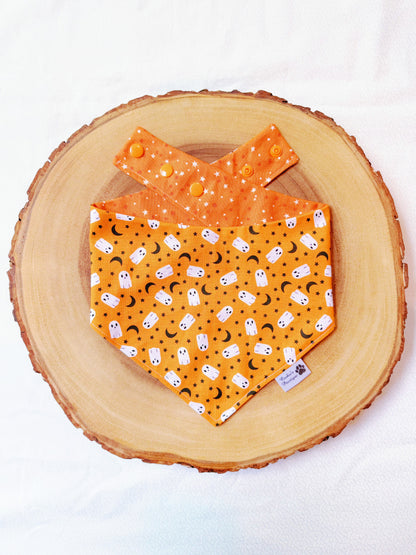 Mini Tossed Ghosts and Stars Bandana