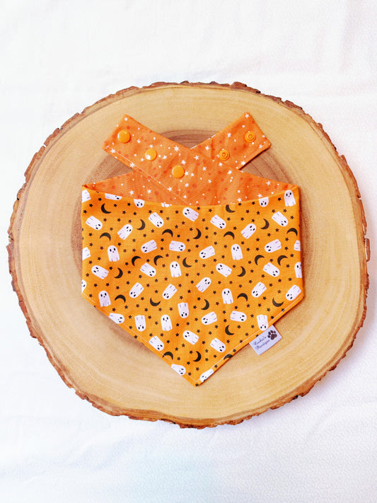 Mini Tossed Ghosts and Stars Bandana