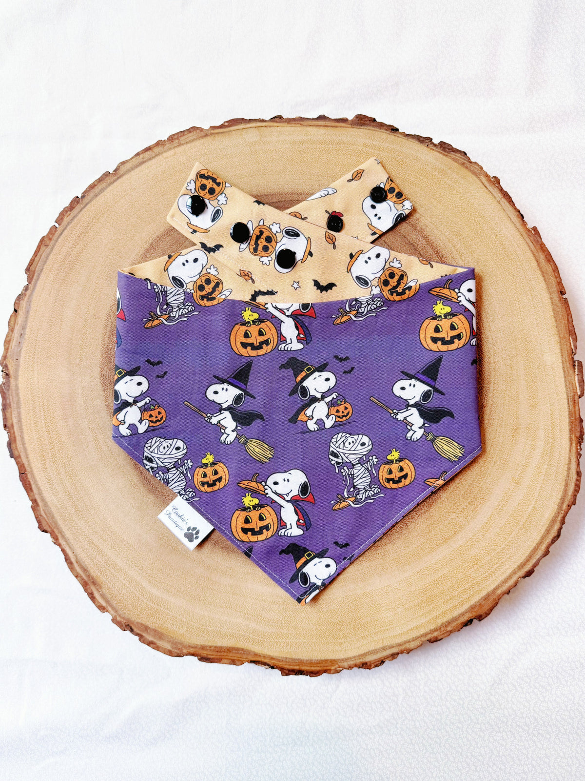 Spooky Snoopy Bandana
