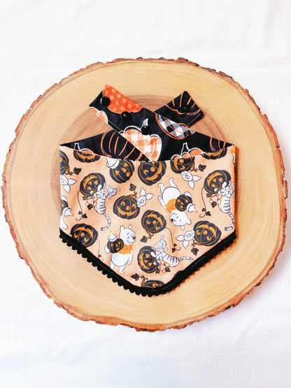 Halloween Winnie the Pooh and Pumpkins Bandana