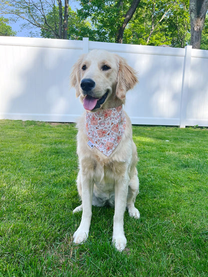 Groovy Summer Beach And Sandcastles Bandana