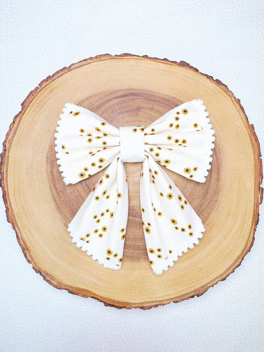 Mini Sunflowers Bow