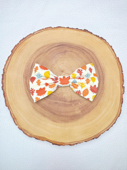 Fall Leaves Bow