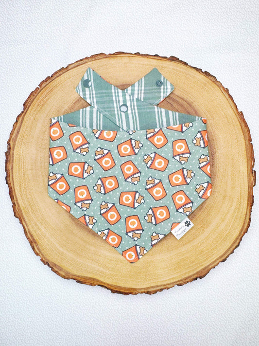 Pumpkin Doggy Pup Cup Bandana