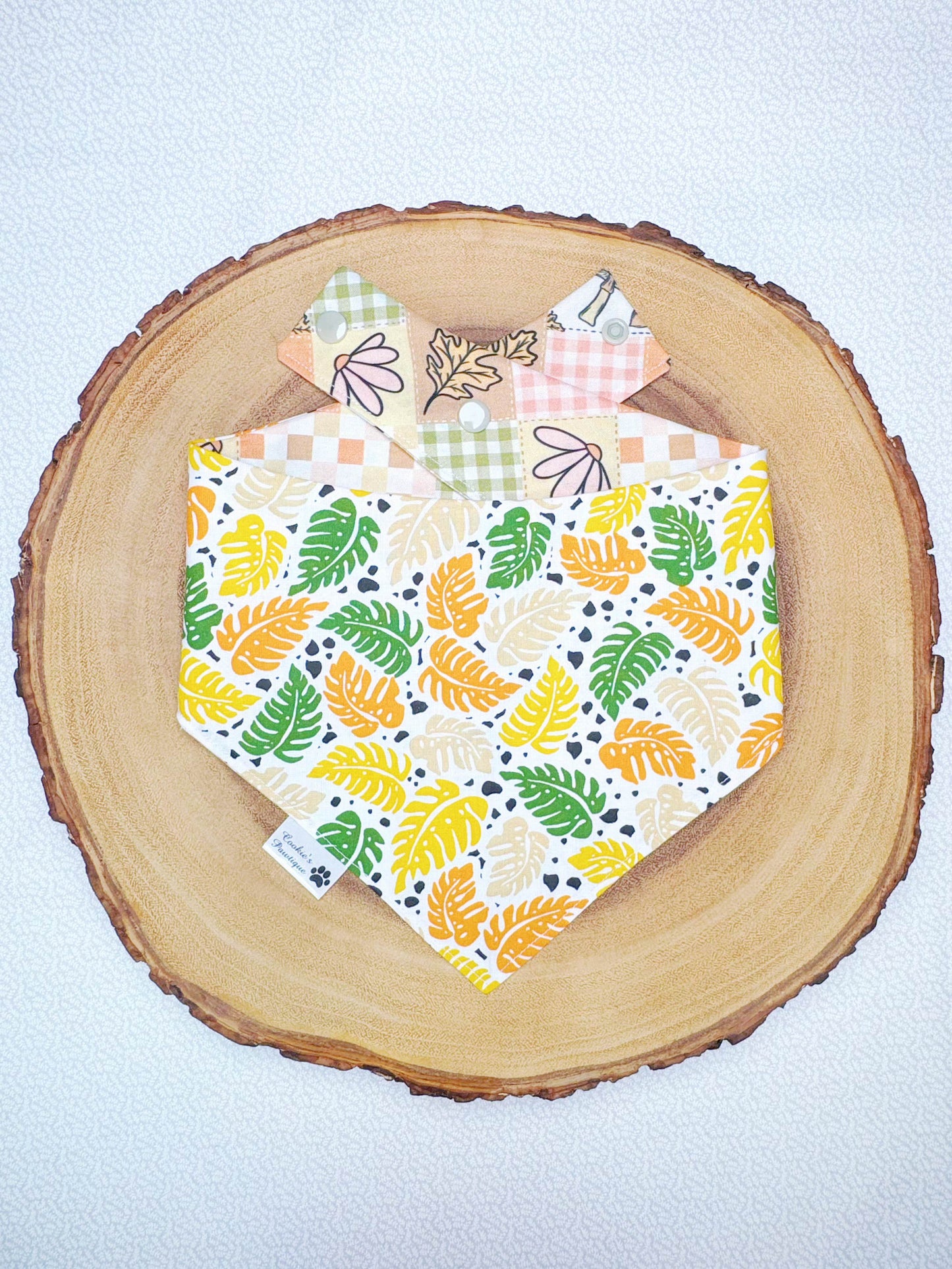 Fall Patchwork Bandana