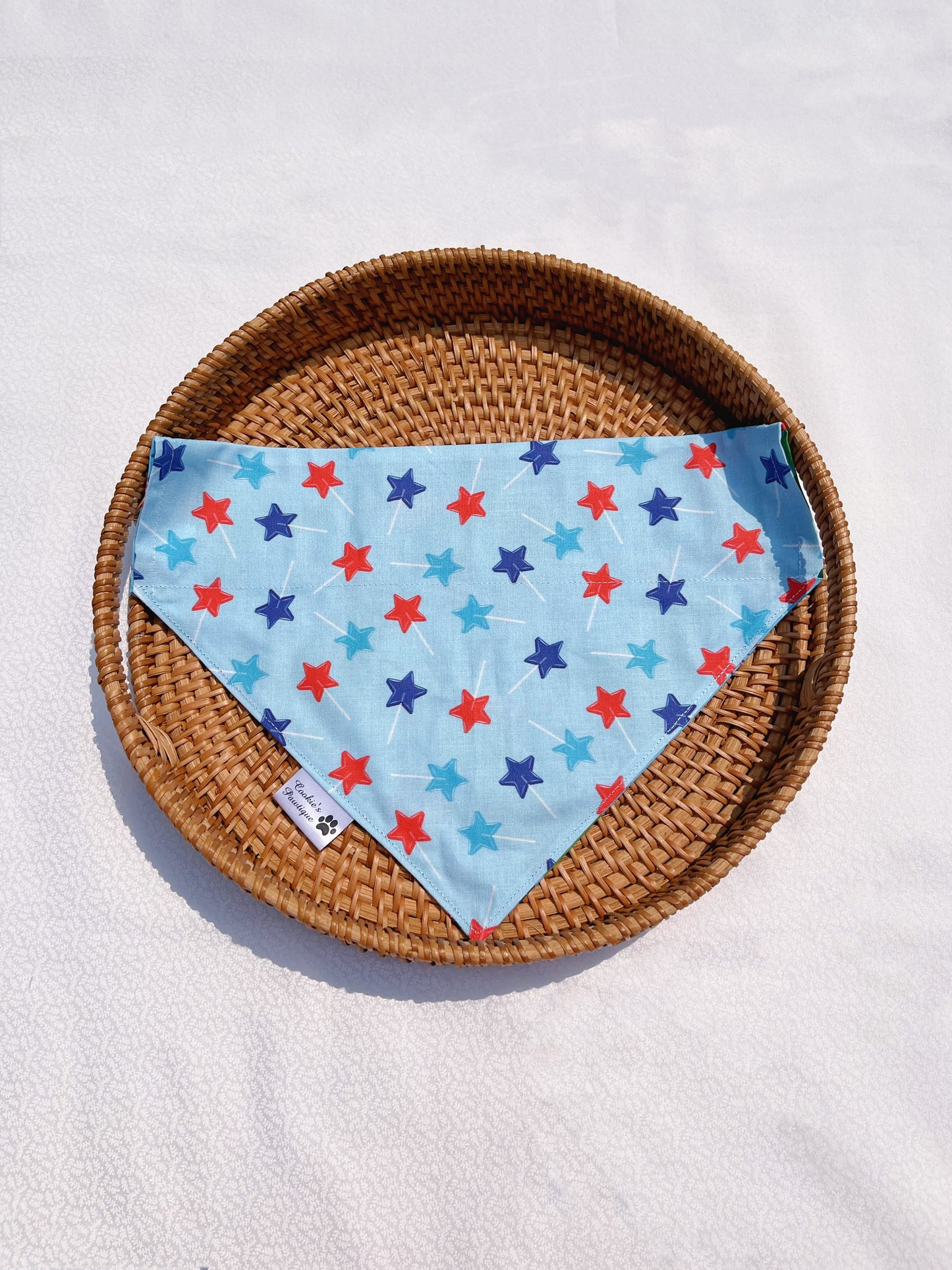 Patriotic Dinos And Star Lollipops Bandana