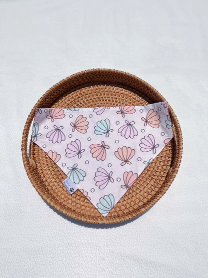 Summer Vibes With Shells And Pearls Bandana
