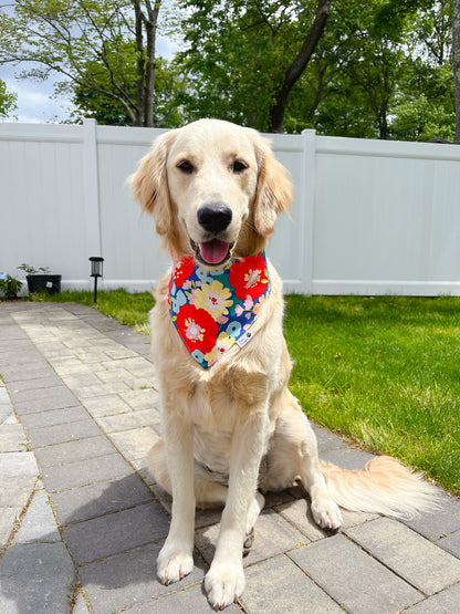 Summer Blooming Floral Bandana