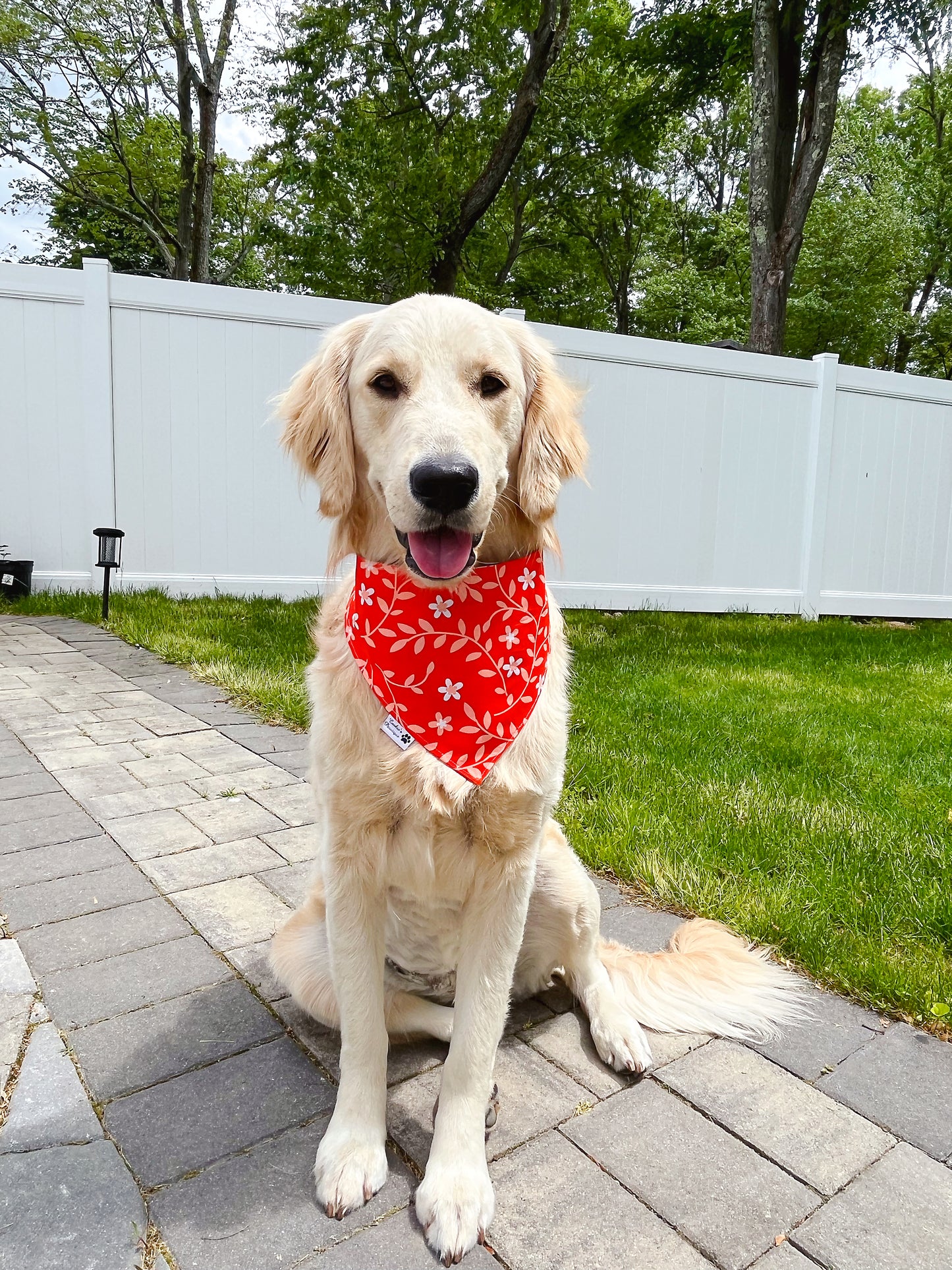 Summer Blooming Floral Bandana