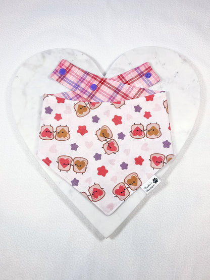 Better Together And Glitter Plaid Bandana