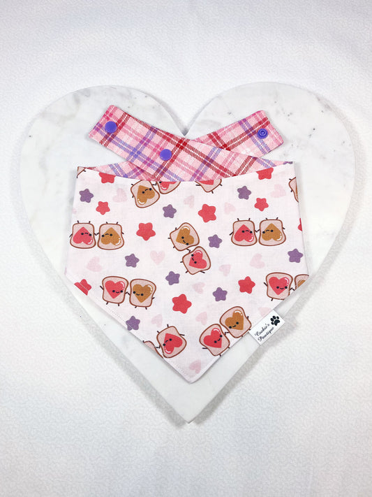 Better Together And Glitter Plaid Bandana