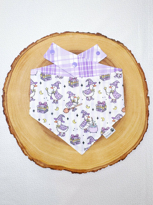 Halloween Witch Goose Bandana