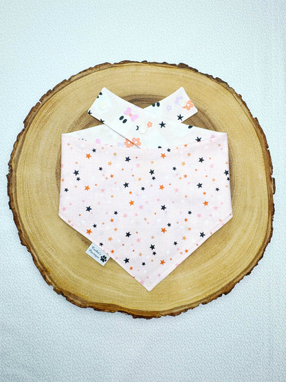 Bow Floral Ghosts and Stars Bandana