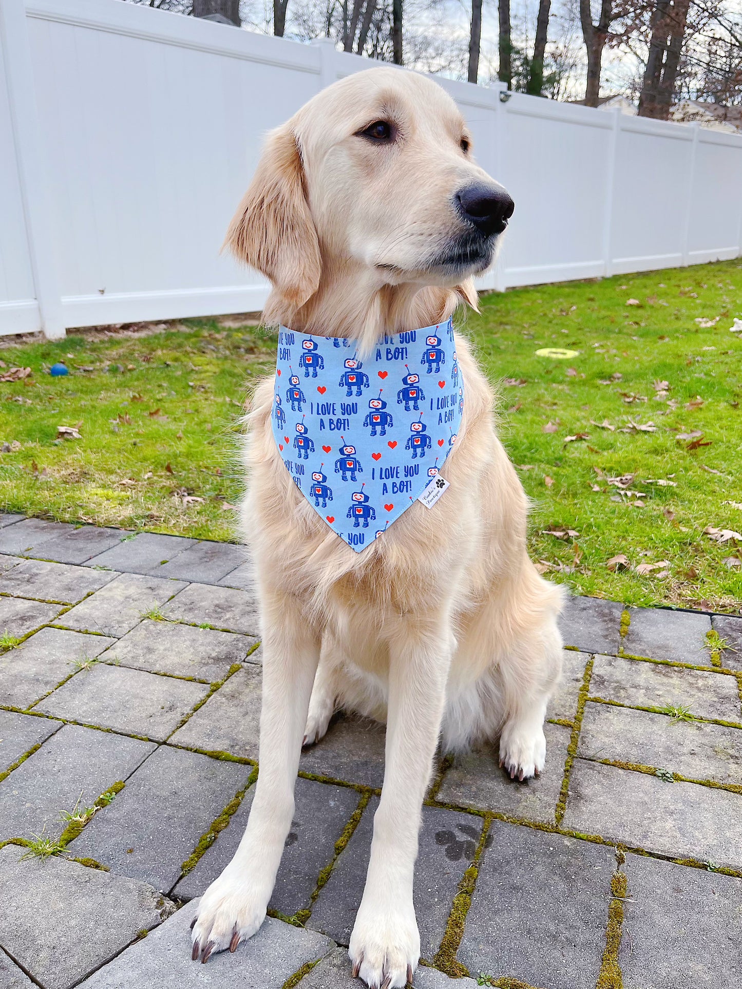 I Love You A Bot Bandana