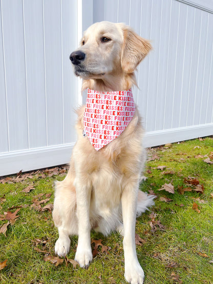 Doggy Kissing Booth Bandana