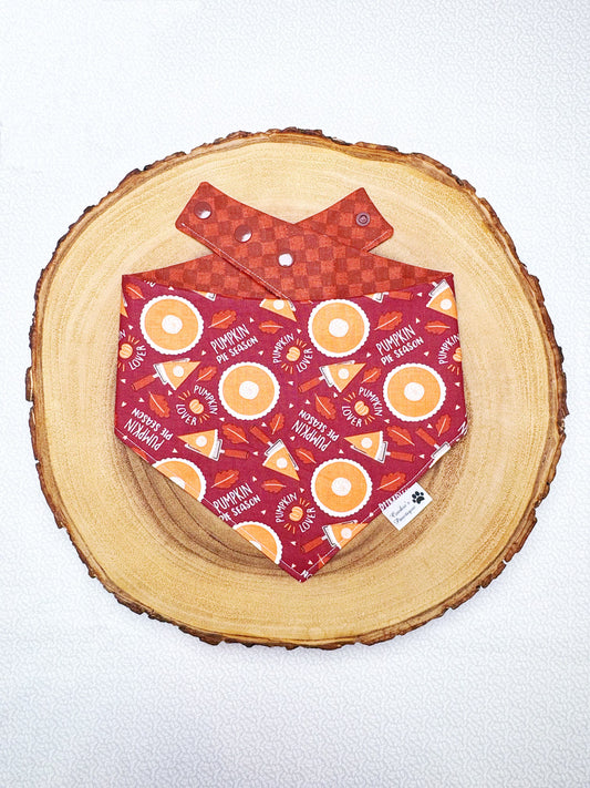 Pumpkin Pie Season Bandana