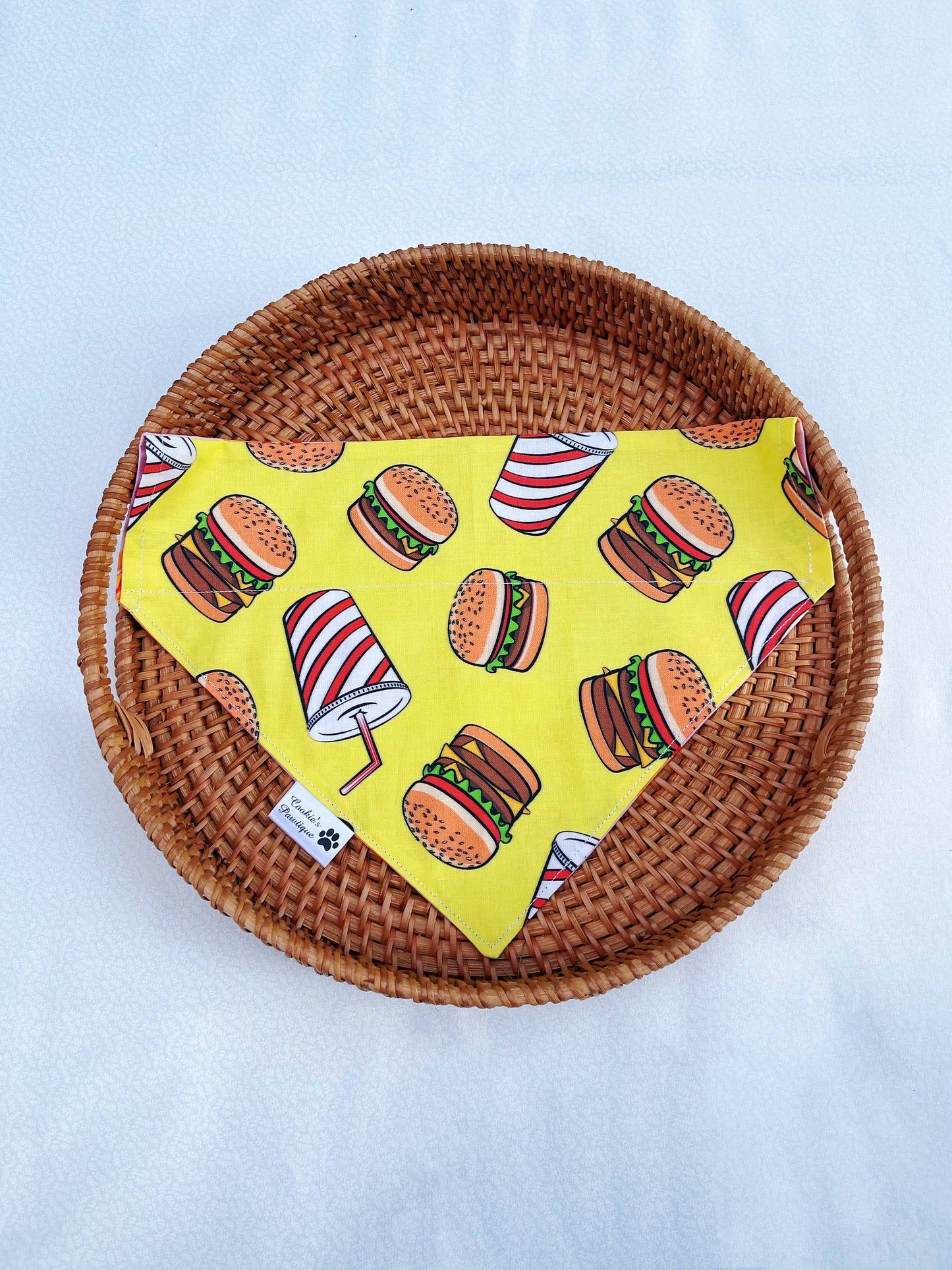 Hamburgers And Hotdogs Bandana