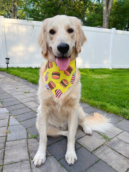 Hamburgers And Hotdogs Bandana