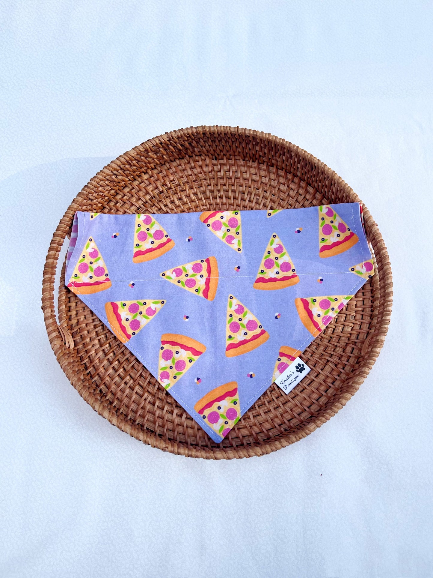 I Love Pizza Bandana