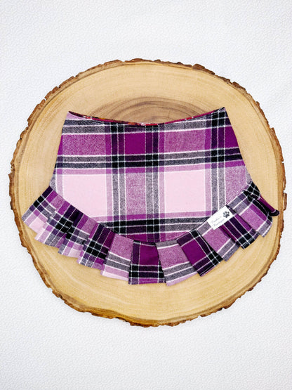 Purple and Berry Plaid Bandana