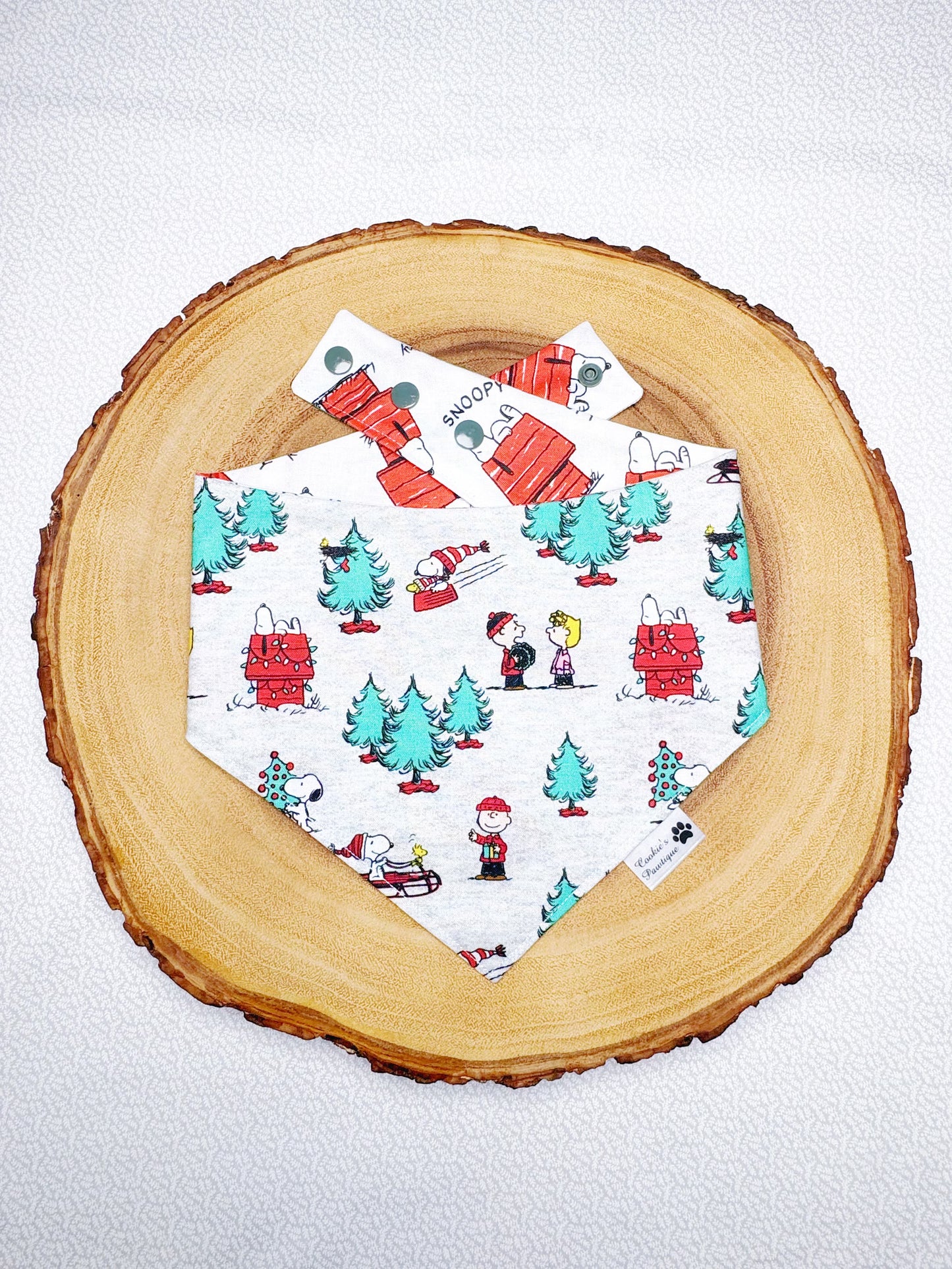 Snoopy Christmas Bandana