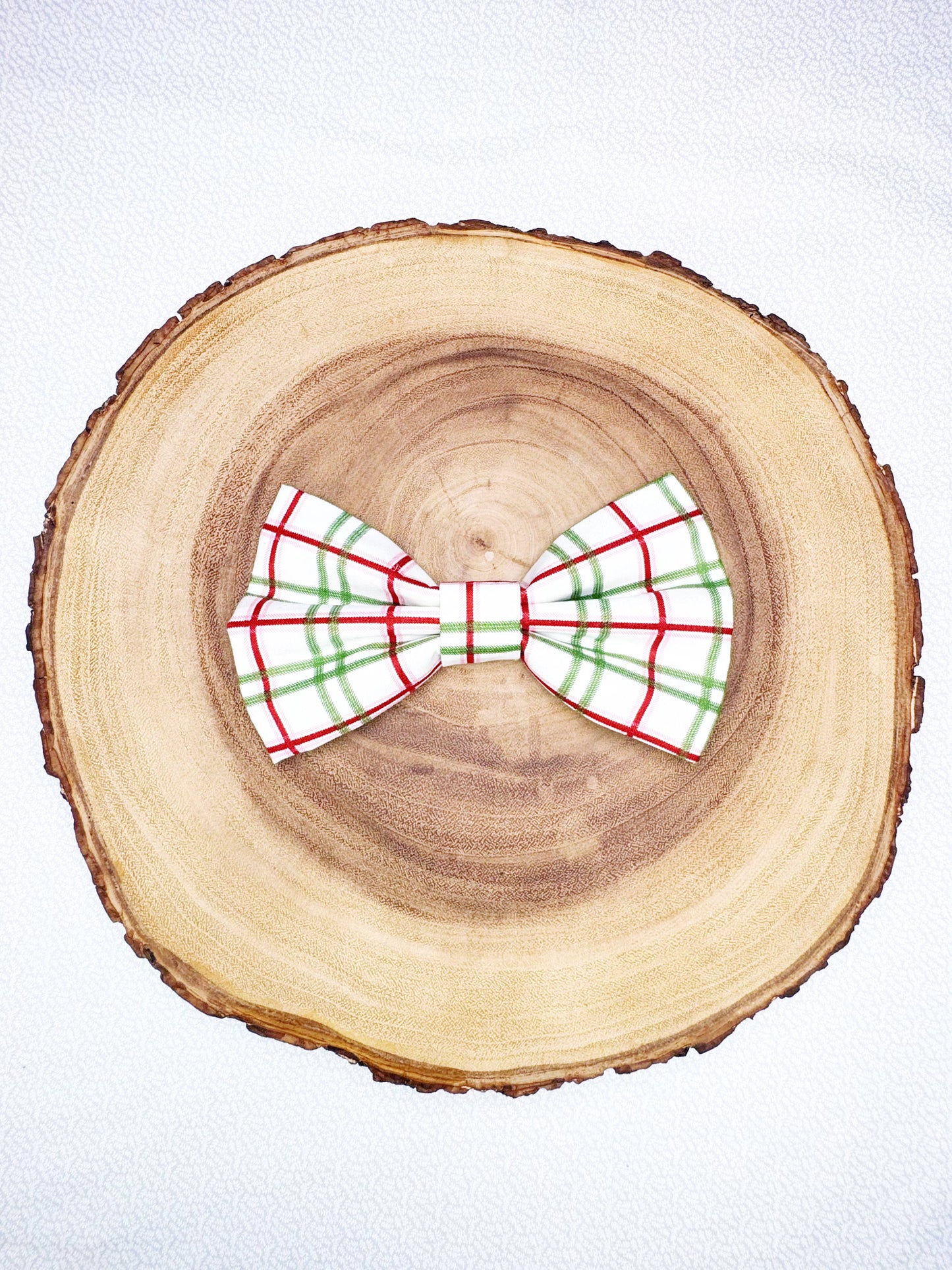 Christmas Plaid Bow - 3