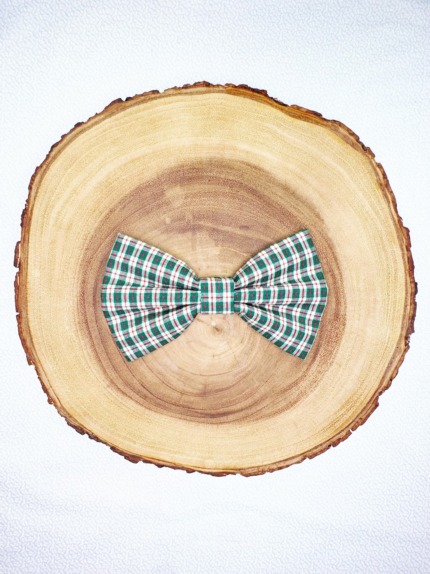 Christmas Plaid Bow - 4