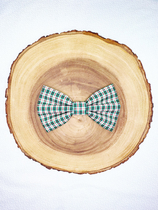 Christmas Plaid Bow - 4