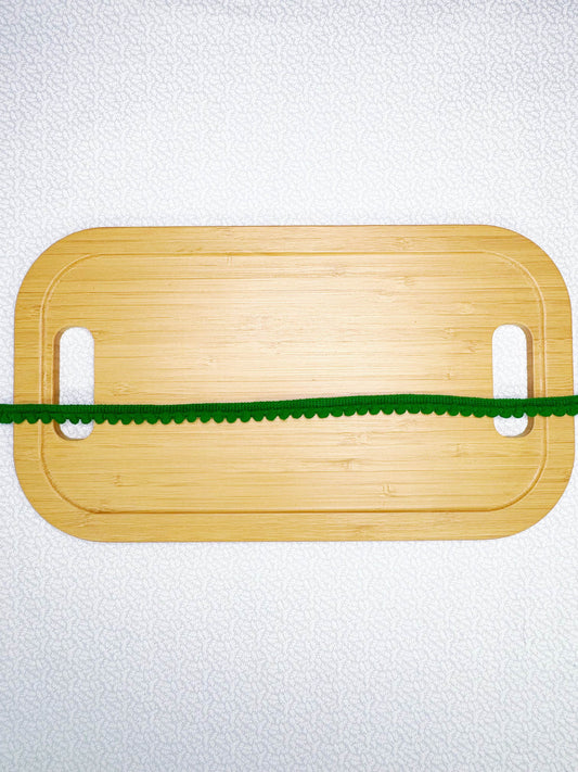 Mini Green Pom Pom Trim