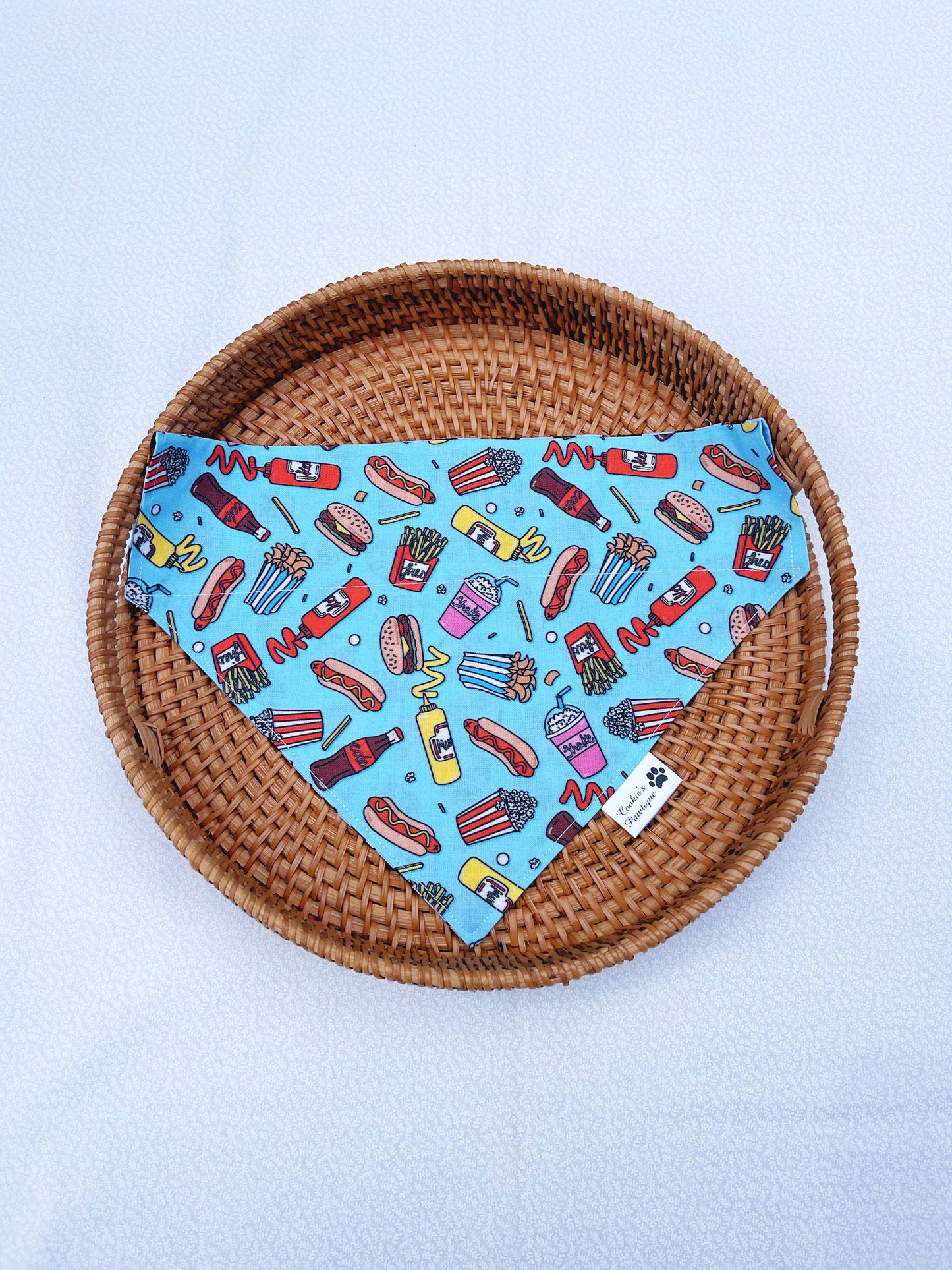 Retro Fast Food Bandana