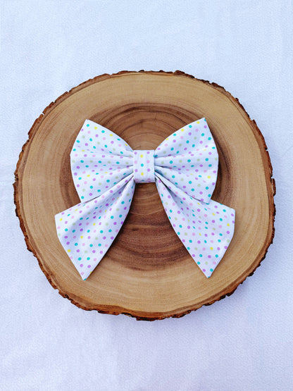 Easter Polka Dots Bow