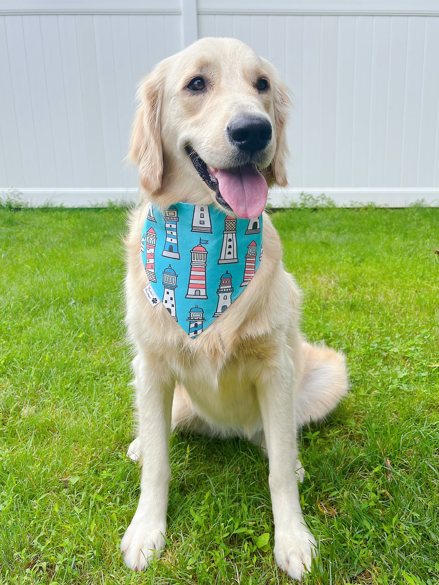 Seagull And Lighthouse Bandana