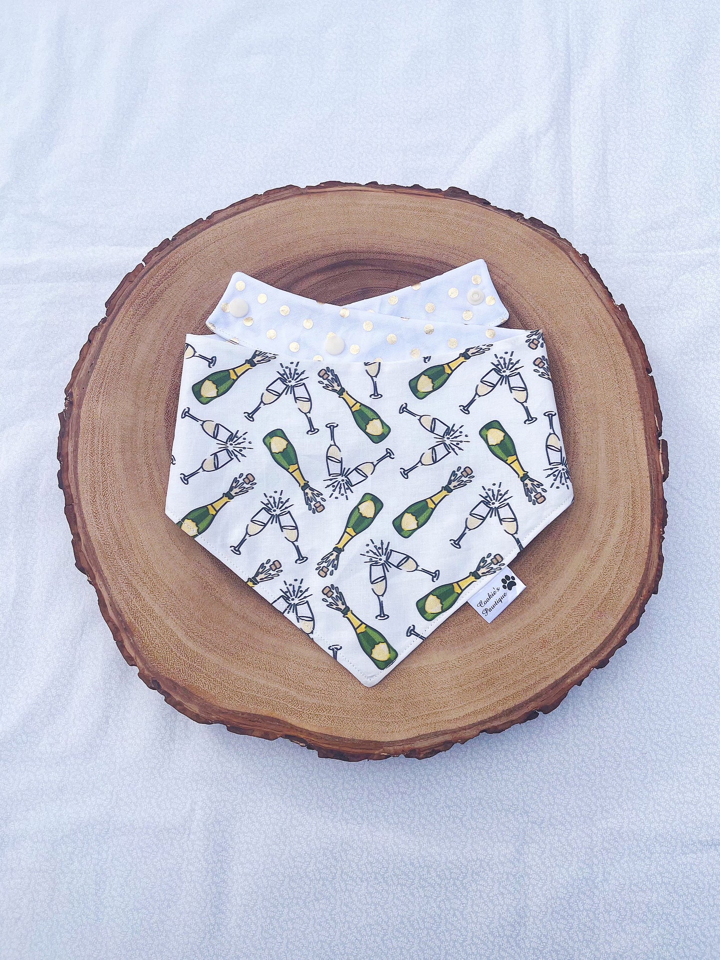 Champagne Toast Bandana