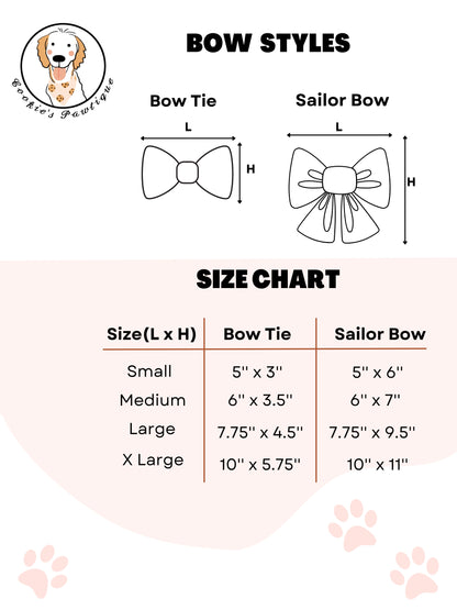 Olive Stitches Hair Bow