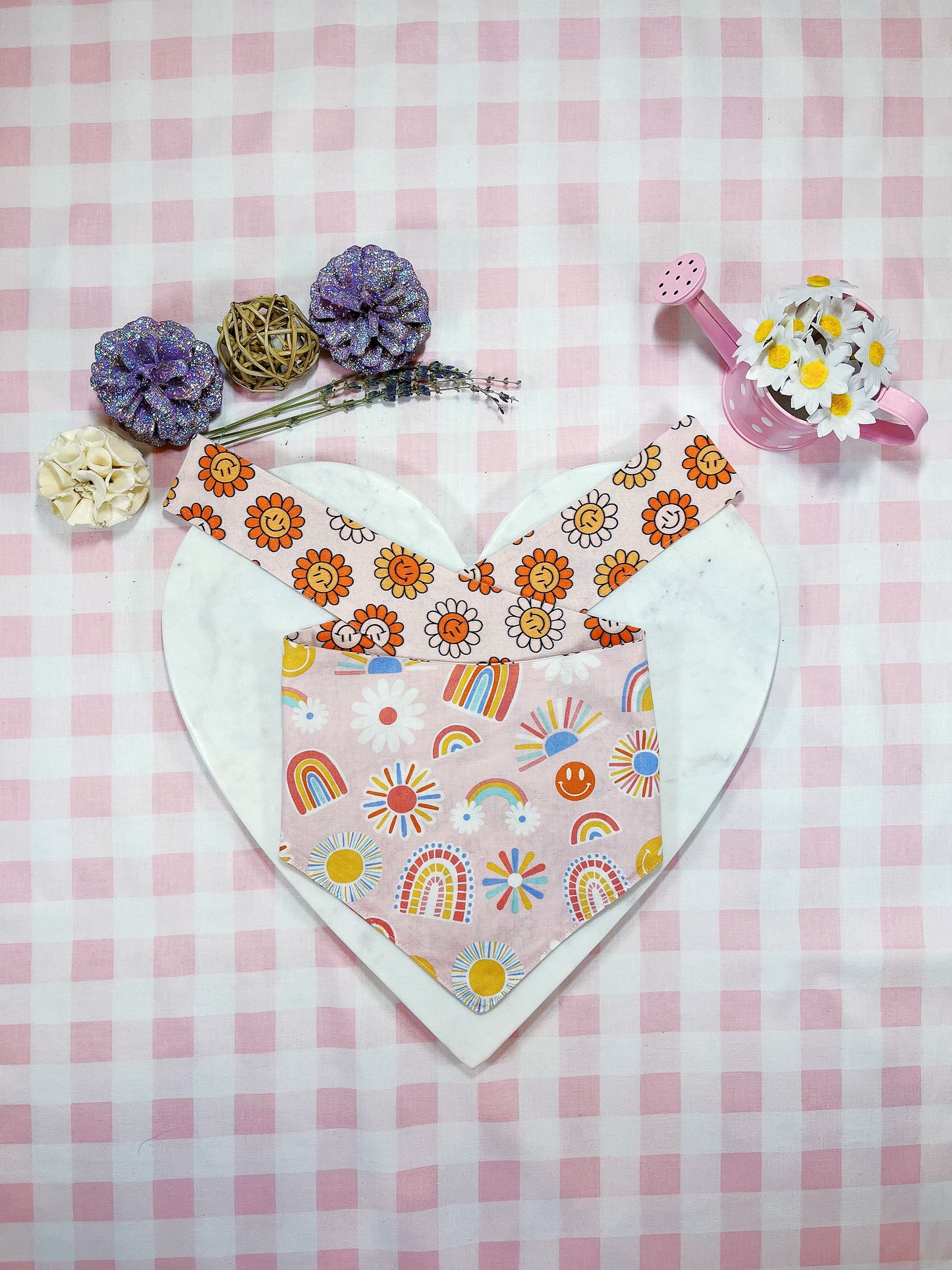 Smiley Daisy and Sunny Mood Bandana