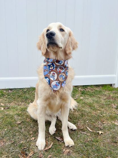 Cute Dog And Little Star Bandana